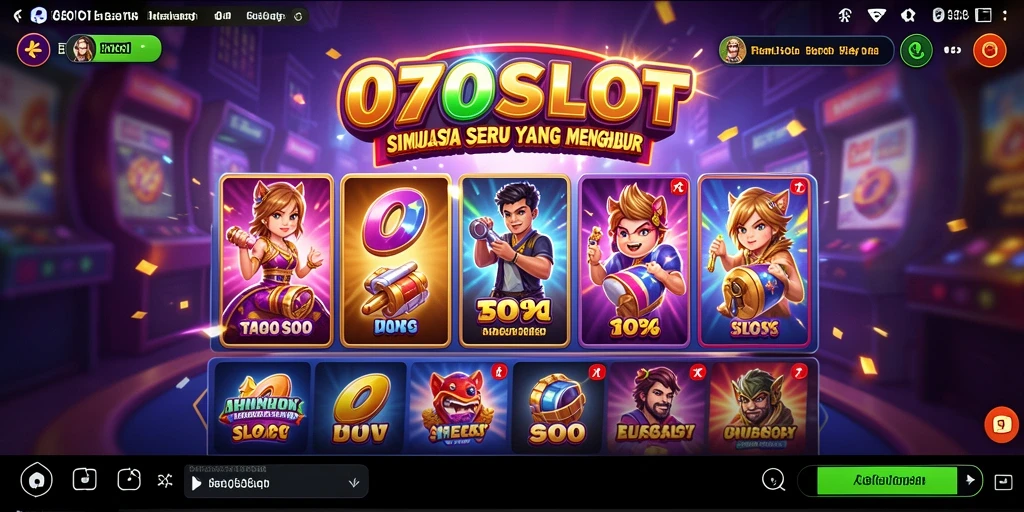 Tangkapan layar gameplay 070SLOT yang menarik dan interaktif.