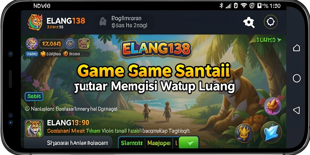 Tampilan gameplay yang seru dan menarik di ELANG138.