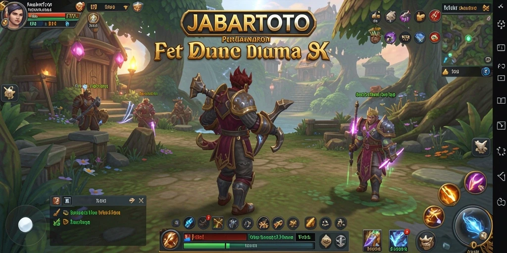 Tampilan menarik dari gameplay JABARTOTO yang penuh aksi.