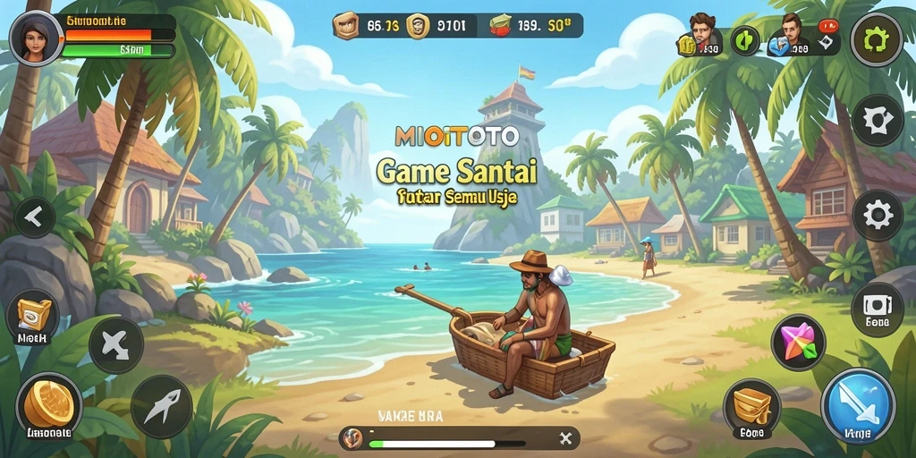 Screenshot gameplay MIOTOTO menunjukkan aksi seru dan grafik menarik.