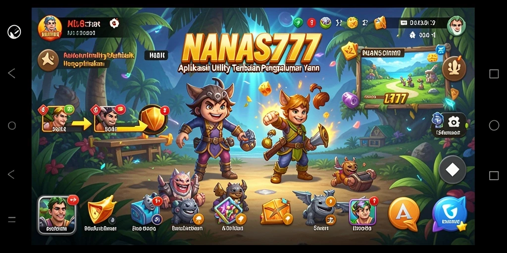 Tampilan antarmuka NANAS777 yang sederhana dan mudah digunakan.
