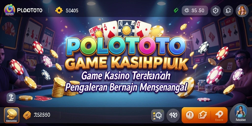 Screenshot gameplay Kasino POLOTOTO yang menarik dan penuh warna.