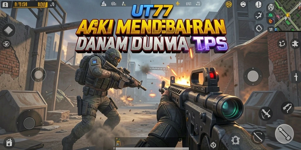 Tangkapan layar UT77 menampilkan aksi mendebarkan dalam pertarungan TPS.
