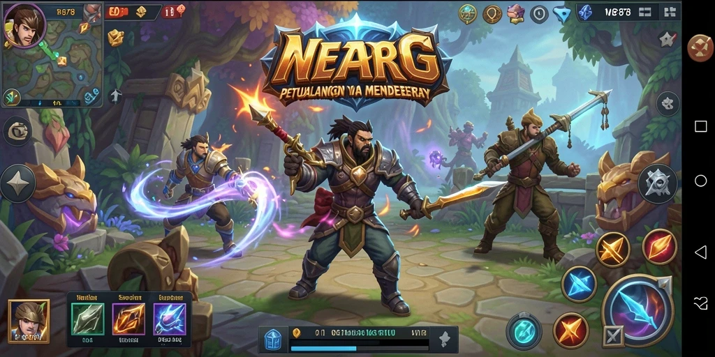 Gameplay seru dalam dunia petualangan ARPG WE878.